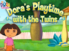 Lojë Dora the Explorer Dora's Playtime with the Twins