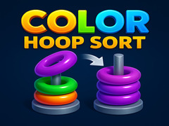Lojë Color Hoop Sort