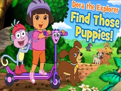 Lojë Dora the Explorer Find Those Puppies