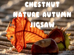 Lojë Chestnut Nature Autumn Jigsaw