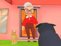 Lojë Cat and Granny 2