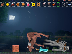 Lojë Feed all the Monsters in the Mineblock