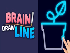 Lojë Brain Draw Line