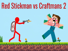 Lojë Red Stickman Vs Craftmans 2