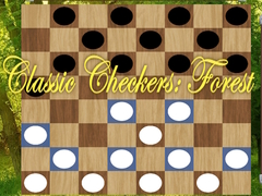 Lojë Classic Checkers: Forest