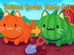 Lojë Brainrot Garden. Merge Cats