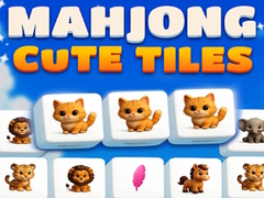 Lojë Mahjong Cute Tiles