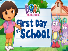 Lojë Dora The explorer Dora's First Day at School
