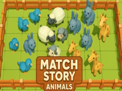 Lojë Match Story Animals