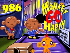 Lojë Monkey Go Happy Stage 986