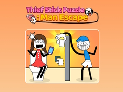 Lojë Thief Stick Puzzle: Man Escape