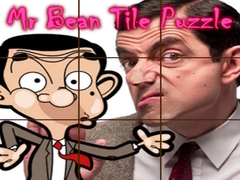 Lojë Mr Bean Tile Puzzle