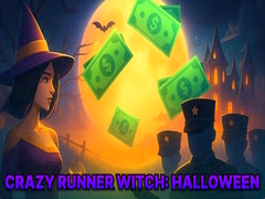 Lojë Crazy Runner Witch Halloween