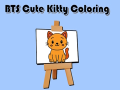 Lojë BTS Cute Kitty Coloring