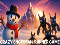Lojë Crazy Snowman: Runner Game