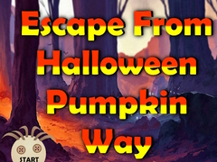 Lojë Escape From Halloween Pumpkin Way