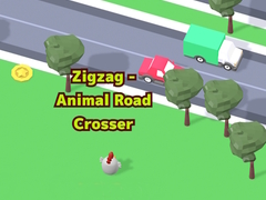Lojë ZigZag - Animal Road Crosser