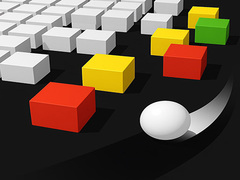 Lojë Color 3D - Bump It Up