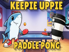 Lojë Keepie Uppie Paddle Pong