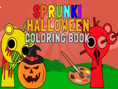 Lojë Sprunki Halloween Coloring Book