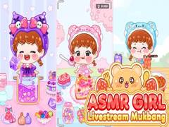 Lojë ASMR Girl: Livestream Mukbang