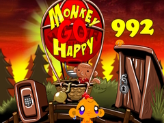 Lojë Monkey Go Happy Stage 992