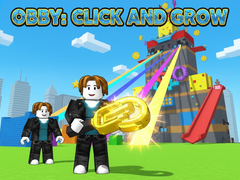 Lojë Obby: Click and Grow