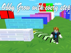 Lojë Obby Grow with every step