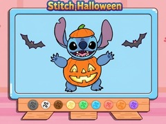 Lojë Coloring Book: Stitch Halloween