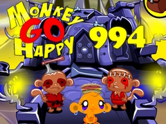 Lojë Monkey Go Happy Stage 994