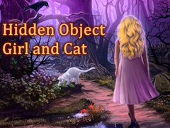 Lojë Hidden Object Girl and Cat