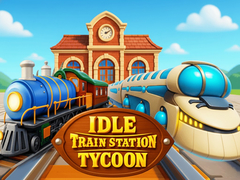 Lojë Idle Train Station Tycoon