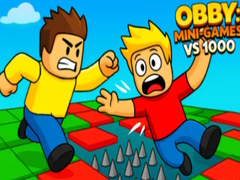 Lojë Obby: Mini-Games VS 1000