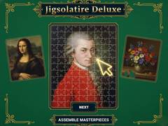Lojë Jigsolitaire Deluxe