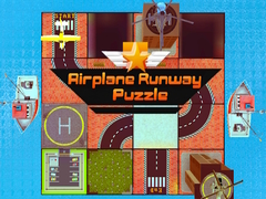 Lojë Airplane Runway Puzzle