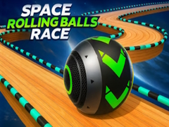 Lojë Space Rolling Balls Race