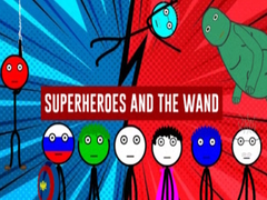 Lojë Superheroes and the Wand