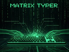 Lojë Matrix Typer Game