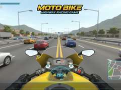 Lojë Moto Bike Highway Racing Game