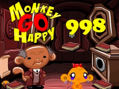 Lojë Monkey Go Happy Stage 998