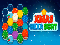 Lojë Xmas Hexa Sort