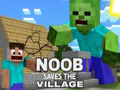 Lojë Noob Saves the Village
