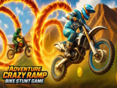 Lojë Adventure Crazy Ramp Bike Stunt Game