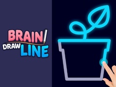 Lojë Brain Draw Line
