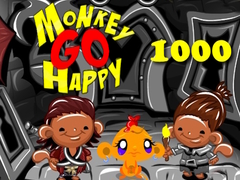 Lojë Monkey Go Happy Stage 1000