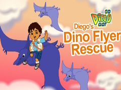Lojë Go Diego Go!Diego's Dino Flyer Rescue