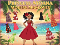 Lojë Princess Moana Modern Makeover