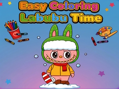 Lojë Easy Coloring Labubu Time
