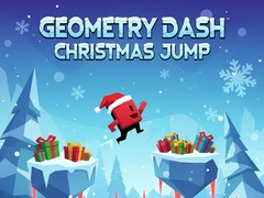 Lojë Geometry Dash Christmas Jump