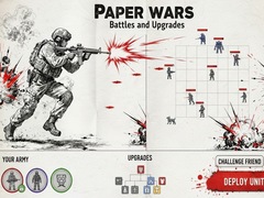Lojë Paper Wars Battles and Upgrades